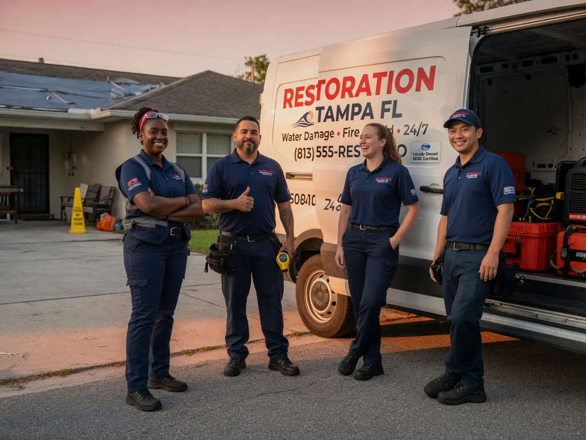 Water Damage Restoration company in Talco, TX